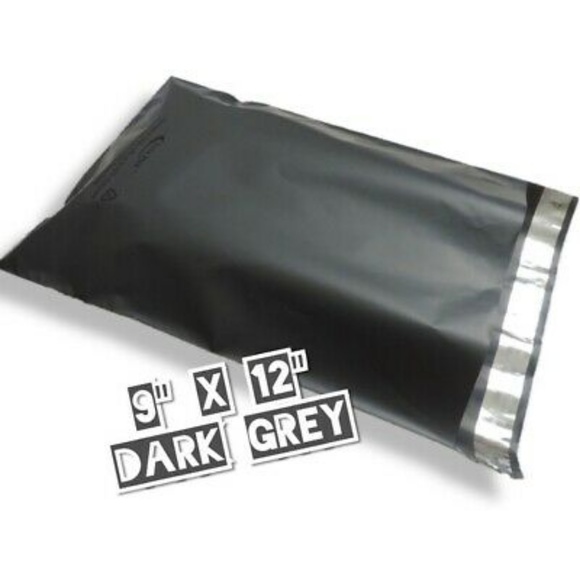 (10) 9x12 - Dark Grey Privacy Shield Poly Mailers - Picture 3 of 5